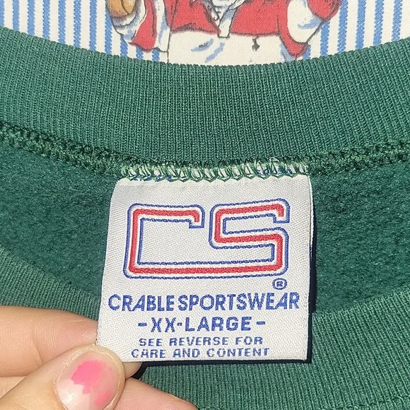 VTG 90S THE OUTDOOR COLLECTION USA MADE PHEASANT SWEATSHIRT XXL - Picture 4 of 10